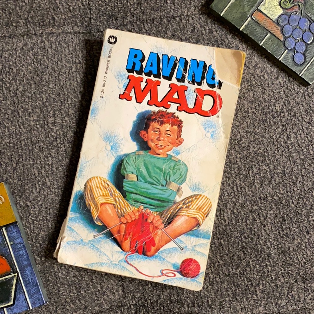 William M. Gaines’s Raving Mad Softcover. 1966 Copyright